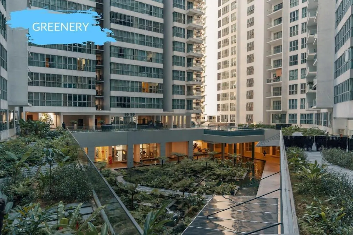 Starry City Starry Night , Paint Kl City With Lights Apartman Kuala Lumpur Malajzia